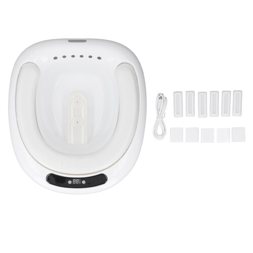 Electric Sitz Bath Foldable 1500ml White Portable 1