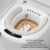 Electric Sitz Bath Foldable 1500ml White Portable 7