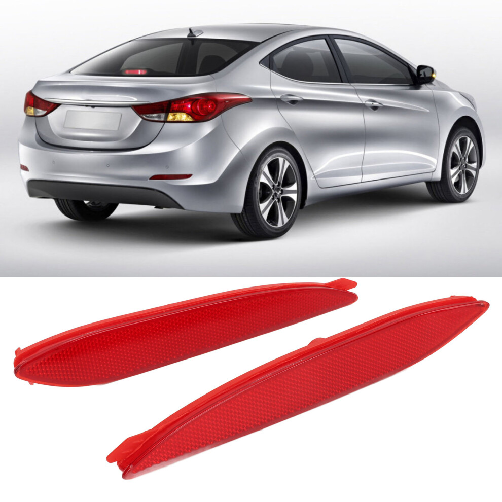 Perfect Fit Rear Bumper Reflector Set For Elantra Gl Gls L 924063X000 3401331824971