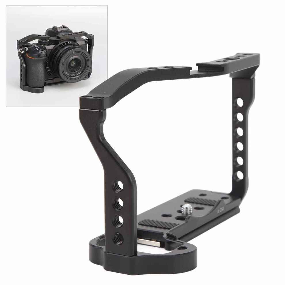 Aluminum Camera Cage For Z50 With 1/4" & 3/8" Screws, Cold Shoe & Arca Mount 4921331825864