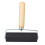 Rubber Printing Roller Black Detachable Wood 2