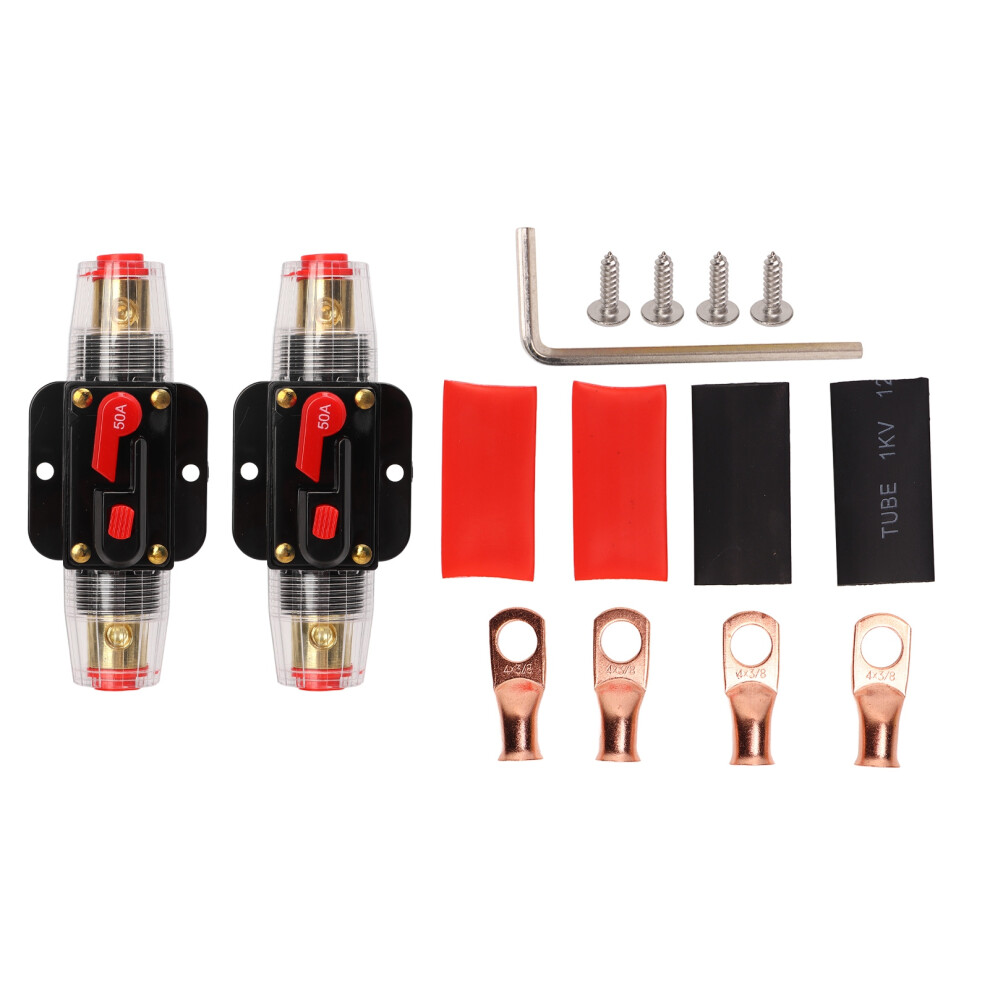 12Â24V Inline Circuit Breaker With Manual Reset 9121376114144
