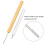 2Pcs Slotted Tool Stainless Steel DIY Hand Made 7