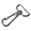 6pcs 316 Stainless Webbing Spring Hooks 65x28mm 10