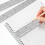 30cm Triangular Scale Ruler Aluminum Alloy 5