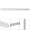 30cm Triangular Scale Ruler Aluminum Alloy 8