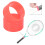 2pcs/set Tennis Racket Handle Silicone Ring Sweat 11