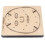 Leather Cutting Die Set 23x23x2.3cm Wooden Base 13