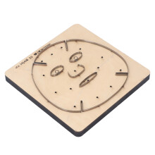 Leather Cutting Die Set Birchwood 23x23x2.3cm