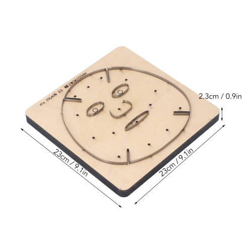 Leather Cutting Die Set Birchwood 23x23x2.3cm 1