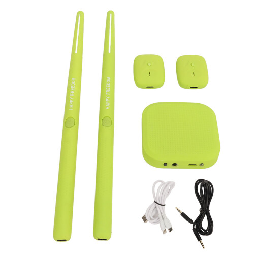 Virtual Drum Kit Green ABS 260mAh/180mAh/900mAh 1