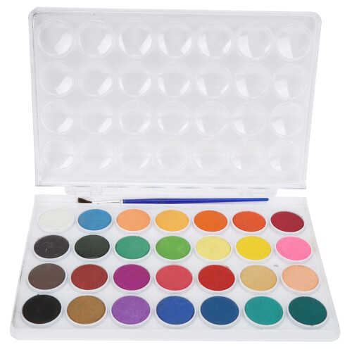 28 Colors Solid Pigment Paints Portable Art 1
