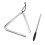 Rhythmic Education Triangle Instrument 4" Stainless Steel Rust-Resistant 13