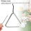Rhythmic Education Triangle Instrument 4" Stainless Steel Rust-Resistant 5