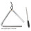Rhythmic Education Triangle Instrument 4" Stainless Steel Rust-Resistant 2