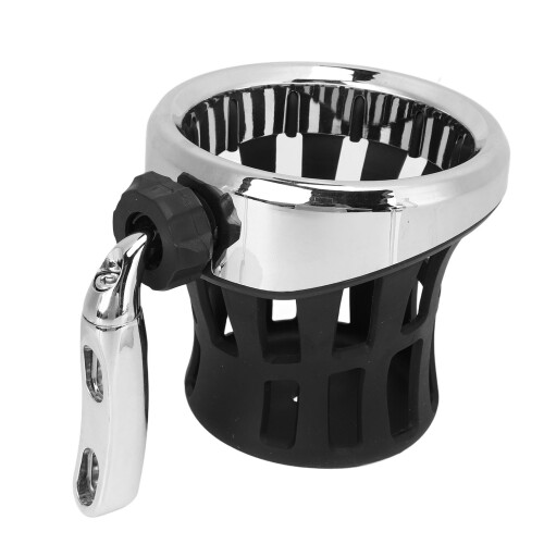 Car Cup Holder Aluminum Rubber Motorcycle 1
