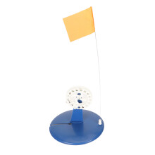 Tragbare Eisfischerei-Flagge 5 Stück Schwimmende Spitze ABS Edelstahl Nylon