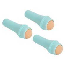 3pcs Face Oil Absorbing Roller Reusable Volcanic Stone Oil Control Tool