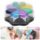 8 Colors Petal Shape Schedule Book Scrapbook 5
