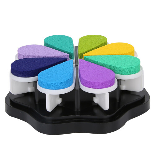 8 Colors Petal Shape Schedule Book Scrapbook 1