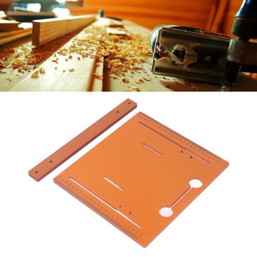 Cutting Machine Base Plate 25x28cm PP Saw Table with 2cm Margin