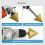 Diamond Beveling Chamfer Bit M10xD50mm for Ceramic Marble Tile Use 7