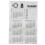 Transparent Clear Silicone Stamp DIY Hand Account 14