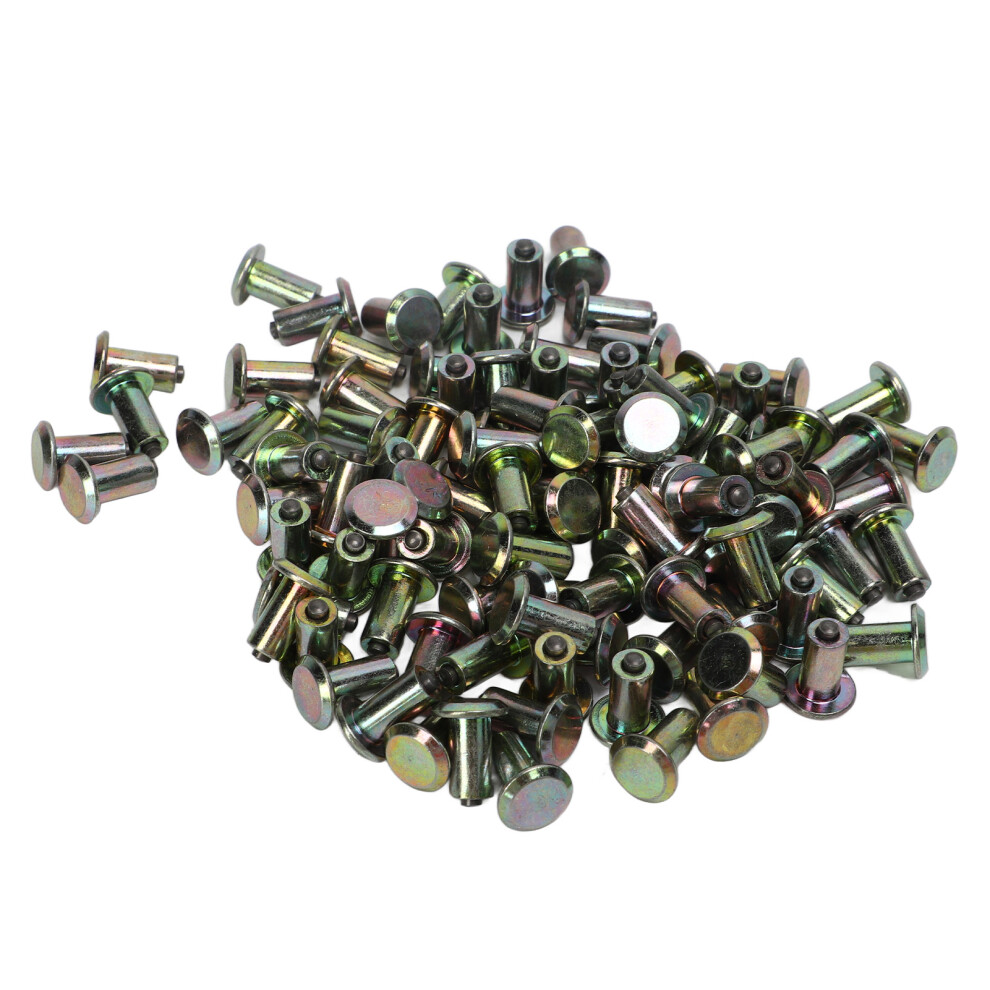 100Pcs Tire Studs Anti Slip Universal Galvanized 9121376118173
