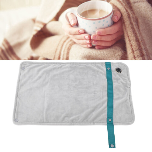 USB Temperature Control Heating Blanket - Versatile Silver Design