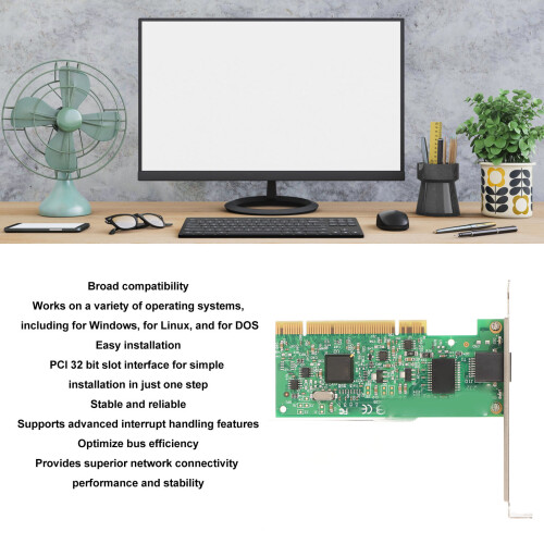 82541 PCIe 10/100/1000 Mbps 32-bit Black 2