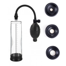 Safe & Durable Penis Vacuum Pump Trainer with Release Feature