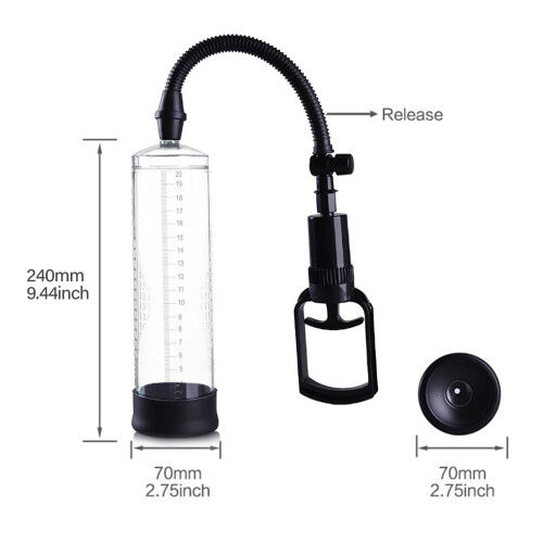 Ergonomic Penis Vacuum Pump for Enhancing and Sustaining Erection 1