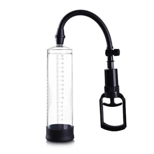 Ergonomic Penis Vacuum Pump for Enhancing and Sustaining Erection