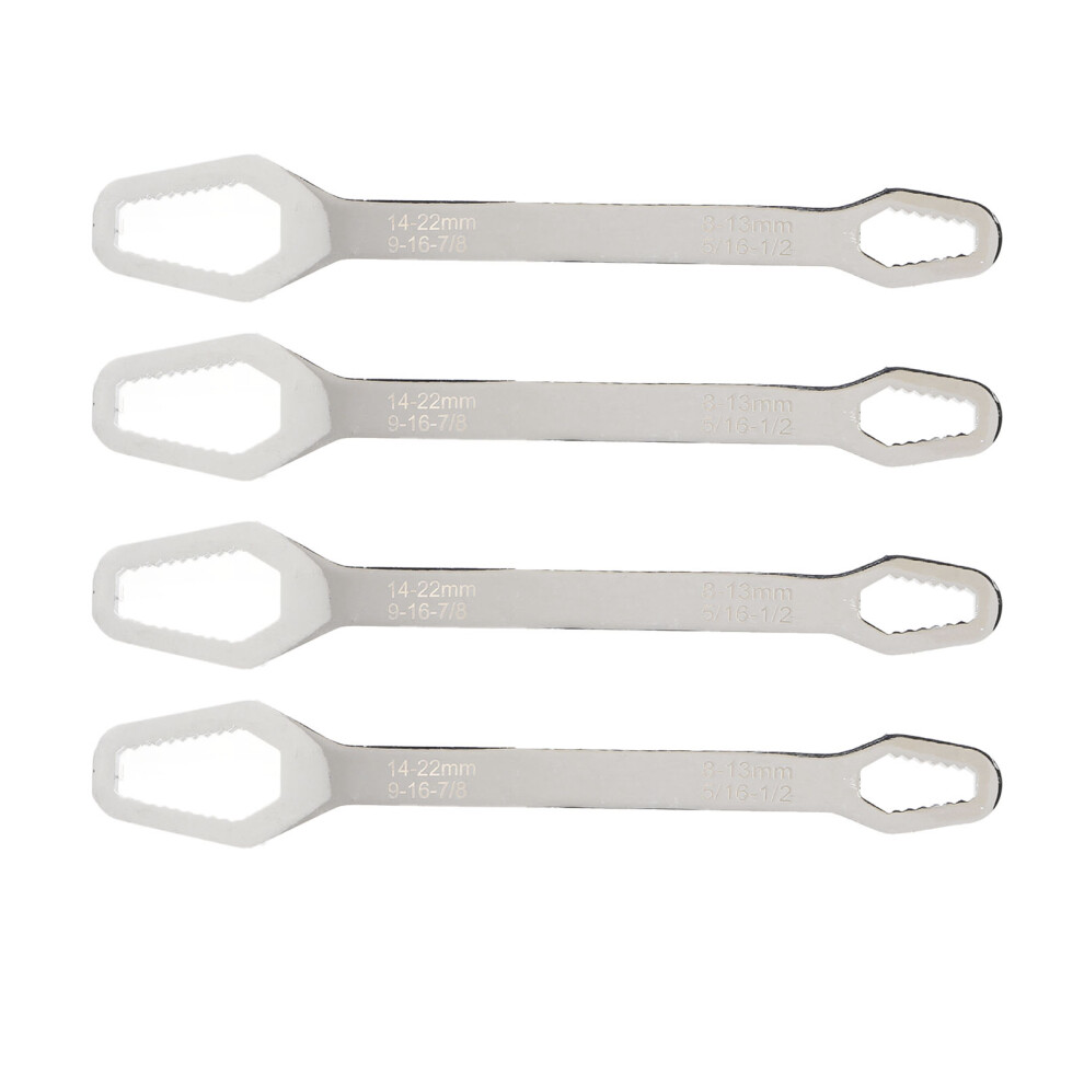 4Pcs Double Ended Self Tightening Wrench 9121376118821