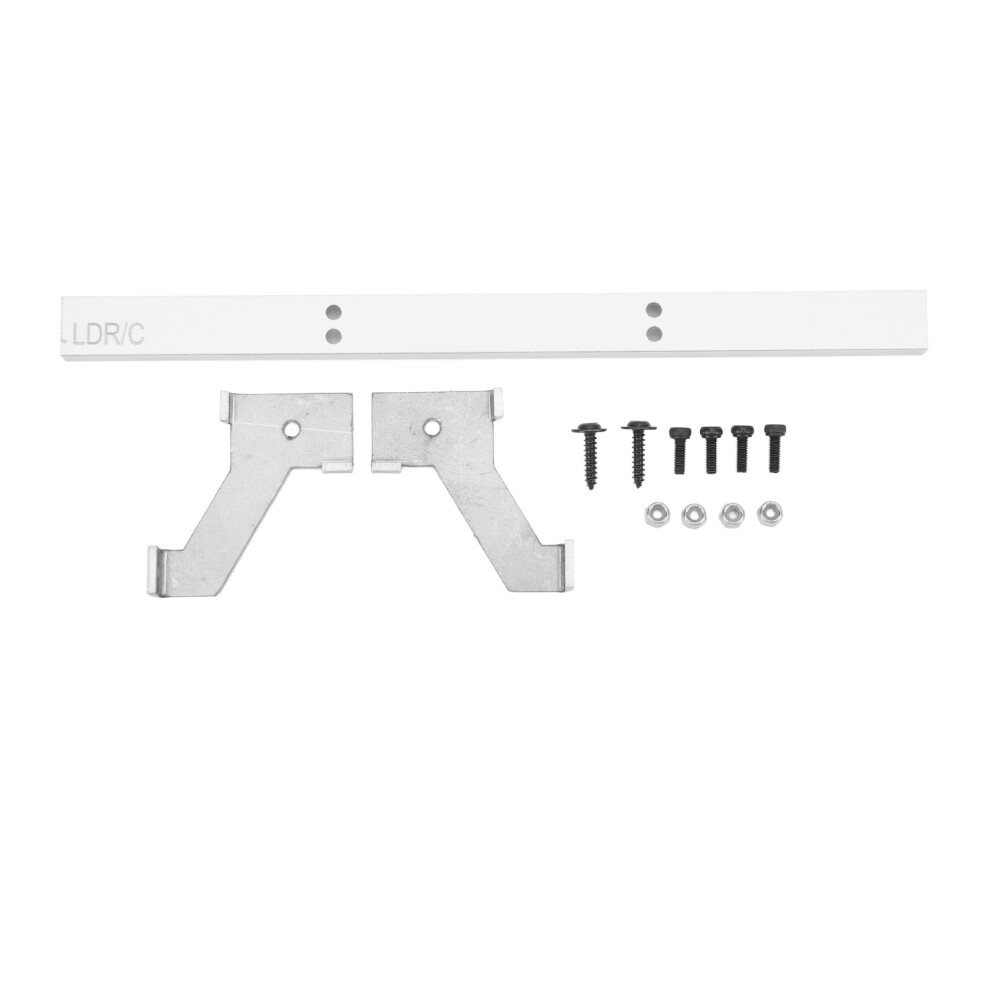 Rc Car Rear Bumper Professional Prevents Collision Silver 9121376119316