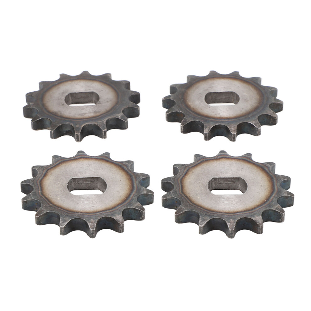 4Pcs 428 14T Steel Chain Sprockets 12X17mm H Hole For Electric Scooter Motor 9391331860632