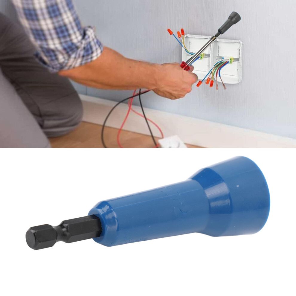 Wire Twisting Spinner Tool For Drill, 1/4In Chuck, Blue 4391331860408