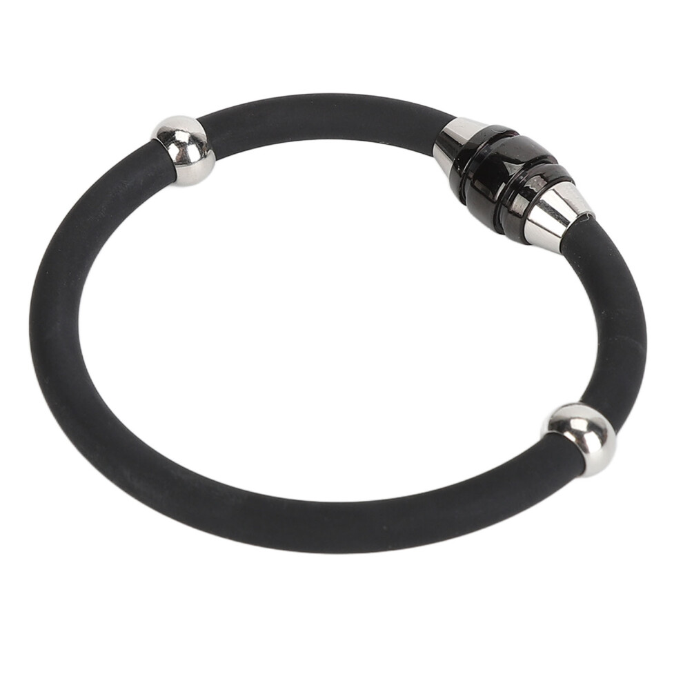 Anti Static Silicone Wristband 20Cm Elastic Negative Ion For Outdoor Activity 4601331861054