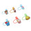 6Pcs Silicone Straw Caps Eco Friendly Reusable Dustproof Universal Tip Covers 15
