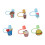 6Pcs Silicone Straw Caps Eco Friendly Reusable Dustproof Universal Tip Covers 2