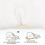 Breathable Infant Pillow for Flat Head Prevention - Age 0-1 White 3