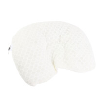 Breathable Infant Pillow for Flat Head Prevention - Age 0-1 White
