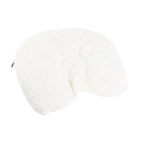 Breathable Infant Pillow for Flat Head Prevention - Age 0-1 White