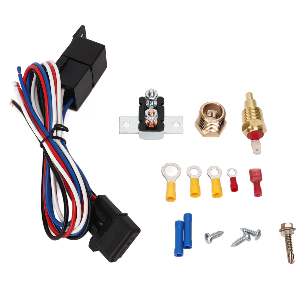 12V Electric Radiator Fan Thermostat Control Relay 9121376120183