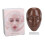 Silicone Practice Face Black 5D Cosmetology Student Model with Detailed Eyes 3