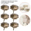 20Pcs Sofa Bubble Nail Vintage Thicken 4-Leaf 6