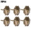20Pcs Sofa Bubble Nail Vintage Thicken 4-Leaf 2