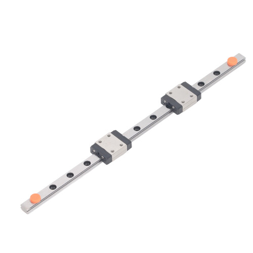 MGN7C SS Linear Guide Rail 200mm/7.87in, 2 Sliders 2