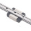 MGN7C SS Linear Guide Rail 200mm/7.87in, 2 Sliders 12
