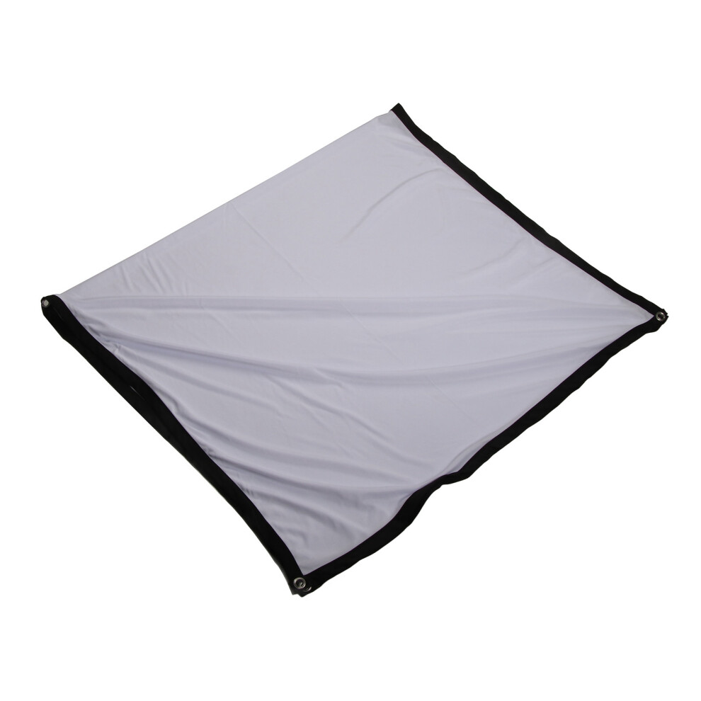 84" Foldable Hd Projection Screen - Portable Wrinkle-Resistant Polyester Movie Indoor Outdoor 8491331866571
